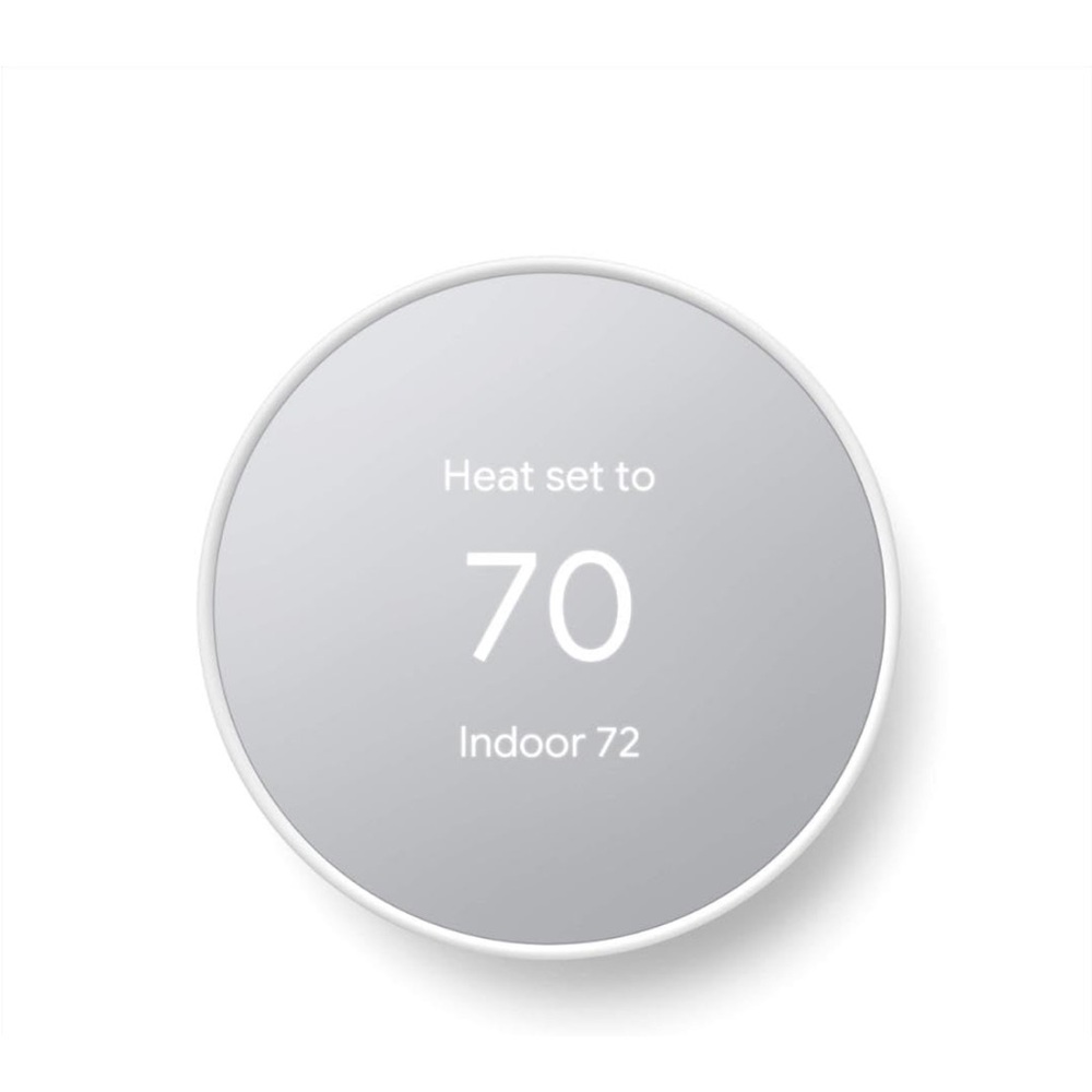 NEW Google Nest Smart Thermostat for Home - Programmable Wifi - Snow